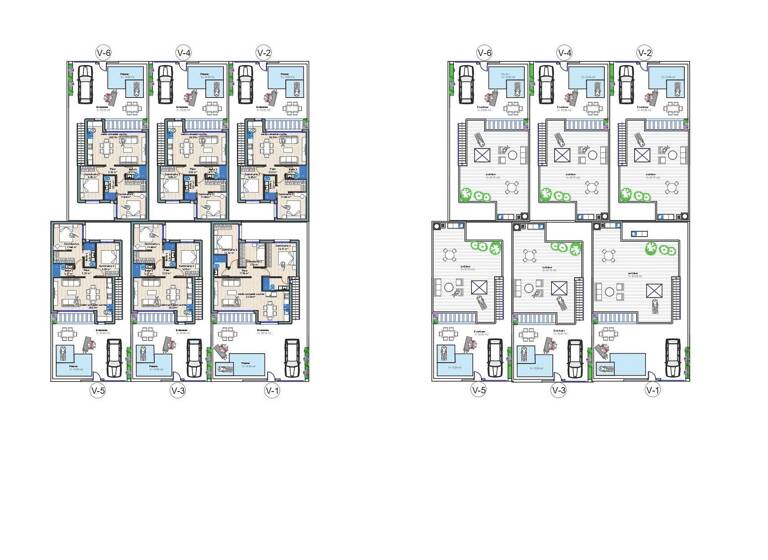 Doppelhaushälfte zum Kauf provisionsfrei 319.900 € 3 Zimmer 90 m² 198 m² Grundstück Torre Pacheco
