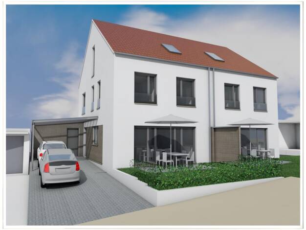 Doppelhaushälfte zum Kauf - Erstbezug 998.000 € 6 Zimmer 160 m² 217 m² Grundstück frei ab sofort Inhausen Haimhausen 85778