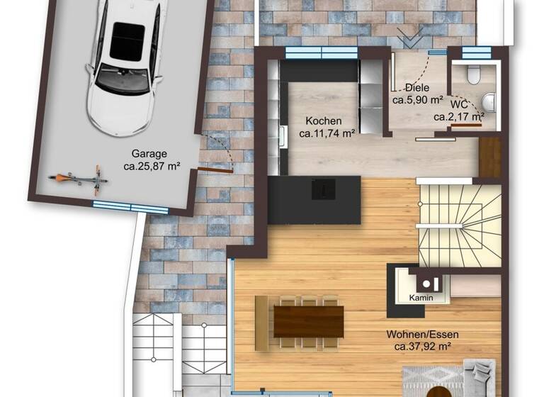 Doppelhaushälfte zum Kauf 2.390.000 € 5 Zimmer 174,9 m² 476 m² Grundstück Partenkirchen Garmisch-Partenkirchen 82467