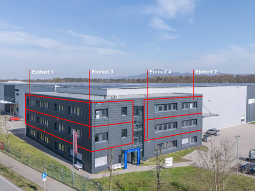 Bürofläche zur Miete 5.900 € 16 Zimmer 800 m² Bürofläche teilbar von 150 m² bis 400 m² Lorsch 64653