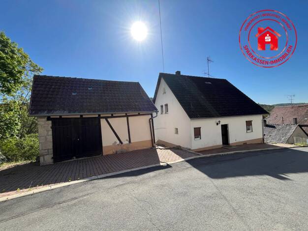 Einfamilienhaus zum Kauf 100.000 € 6 Zimmer 87,7 m² 352 m² Grundstück Grünsfeld-Hausen Grünsfeld 97947
