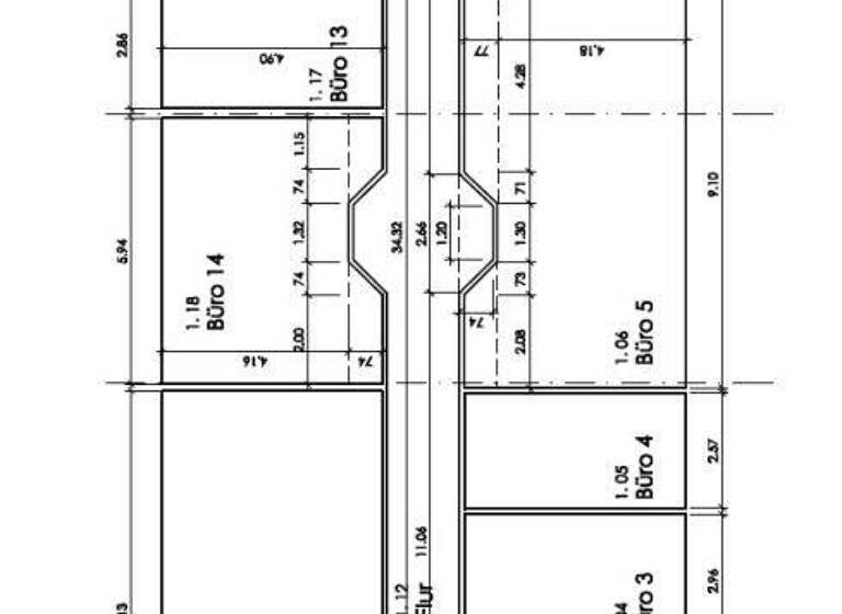 Bürofläche zur Miete provisionsfrei 9,50 € 457 m² Bürofläche teilbar ab 230 m² Mitte Dortmund 44141