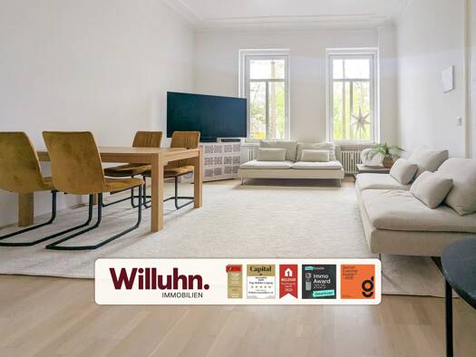 Wohnung zur Miete 1.000 € 3 Zimmer 104,1 m² EG frei ab 01.10.2026 Breitkopfstraße 14 Reudnitz-Thonberg Leipzig 04317
