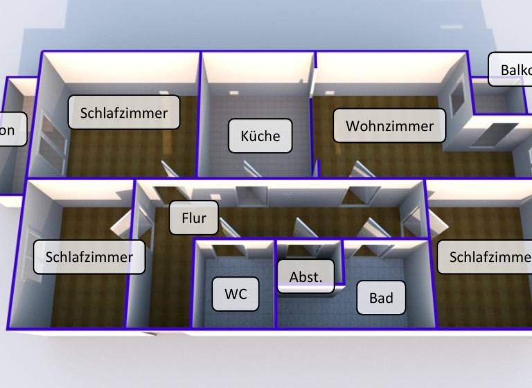 Wohnung zum Kauf 335.000 € 4,5 Zimmer 86 m² 3. Geschoss frei ab sofort Offenbach am Main 63069