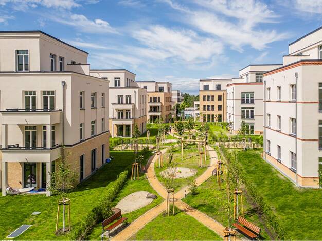 Wohnung zum Kauf - Neubau 520.000 € 3 Zimmer 75,5 m² 2. Geschoss Georg-Hermann-Allee 122 Bornstedter Feld Potsdam 14469