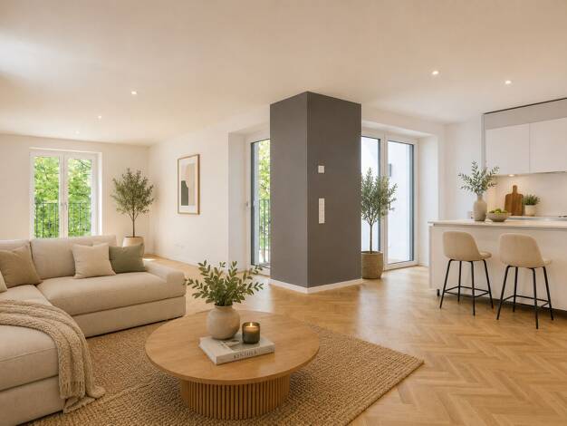 Wohnung zum Kauf 1.150.000 € 3 Zimmer 102 m² 1. Geschoss Westend-Süd Innenstadt II 60325