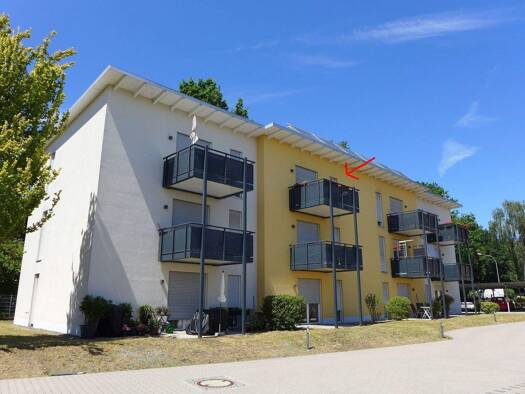 Wohnung zur Miete 700 € 2 Zimmer 54,5 m² 3. Geschoss frei ab 01.06.2026 Kreuz Bayreuth 95445