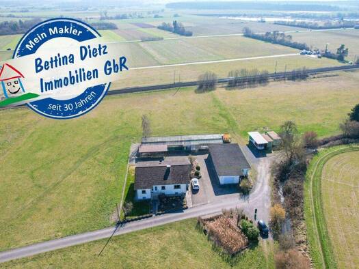 Einfamilienhaus zum Kauf 1.250.000 € 6 Zimmer 262 m² 11.110 m² Grundstück Sickenhofen Babenhausen 64832