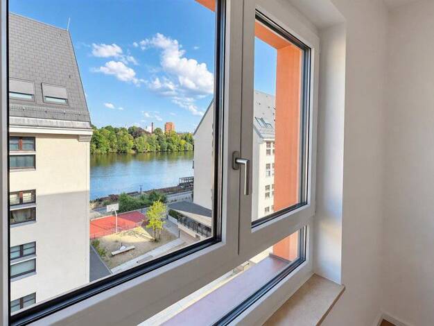 Wohnung zur Miete 1.486 € 3 Zimmer 84,2 m² 4. Geschoss frei ab sofort Parkstraße 16 Spandau Berlin 13585