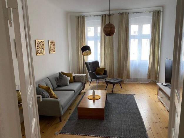 Wohnung zur Miete Wohnen auf Zeit 2.100 € 3 Zimmer 83 m² frei ab 12.07.2026 Weißensee Berlin 13086