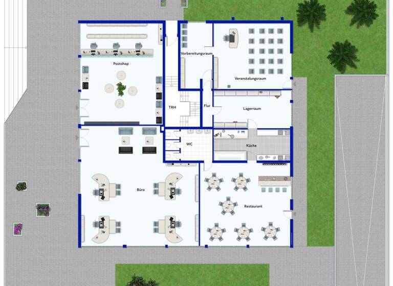 Mehrfamilienhaus zum Kauf 39 Zimmer 1.160 m² 1.446 m² Grundstück Benrath Düsseldorf 40593
