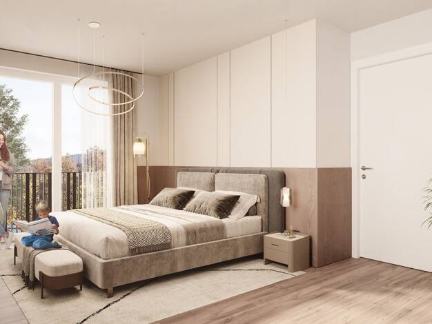 Wohnung zum Kauf - Neubau provisionsfrei 715.000 € 2 Zimmer 58,3 m² Garching Garching bei München 85748