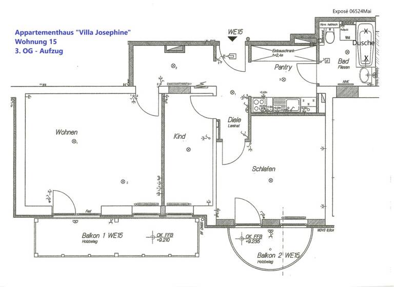Wohnung zum Kauf 355.000 € 3 Zimmer 70 m² Kühlungsborn 18225
