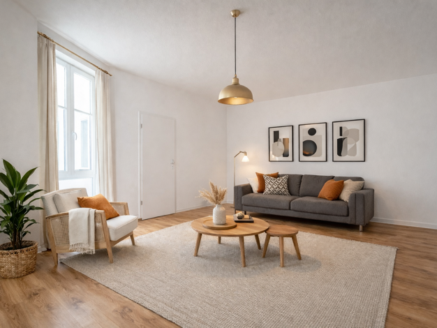 Wohnung zur Miete 509 € 2 Zimmer 50 m² 2. Geschoss Mittelstraße 48 Werder Magdeburg 39114