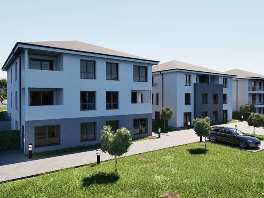 Wohnung zum Kauf - Neubau provisionsfrei 305.000 € 3 Zimmer 87,3 m² Kleinbahnstr. 15 A Nunkirchen Wadern 66687