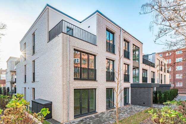 Wohnung zum Kauf - Neubau 720.000 € 2 Zimmer 56 m² EG Winterhude Hamburg 22299