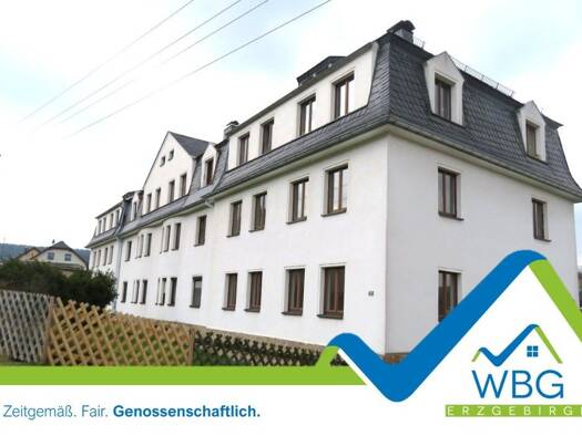 Wohnung zur Miete 432 € 3 Zimmer 66,5 m² EG Louis-Riedel-Weg 68 Gelenau/Erzgeb. 09423