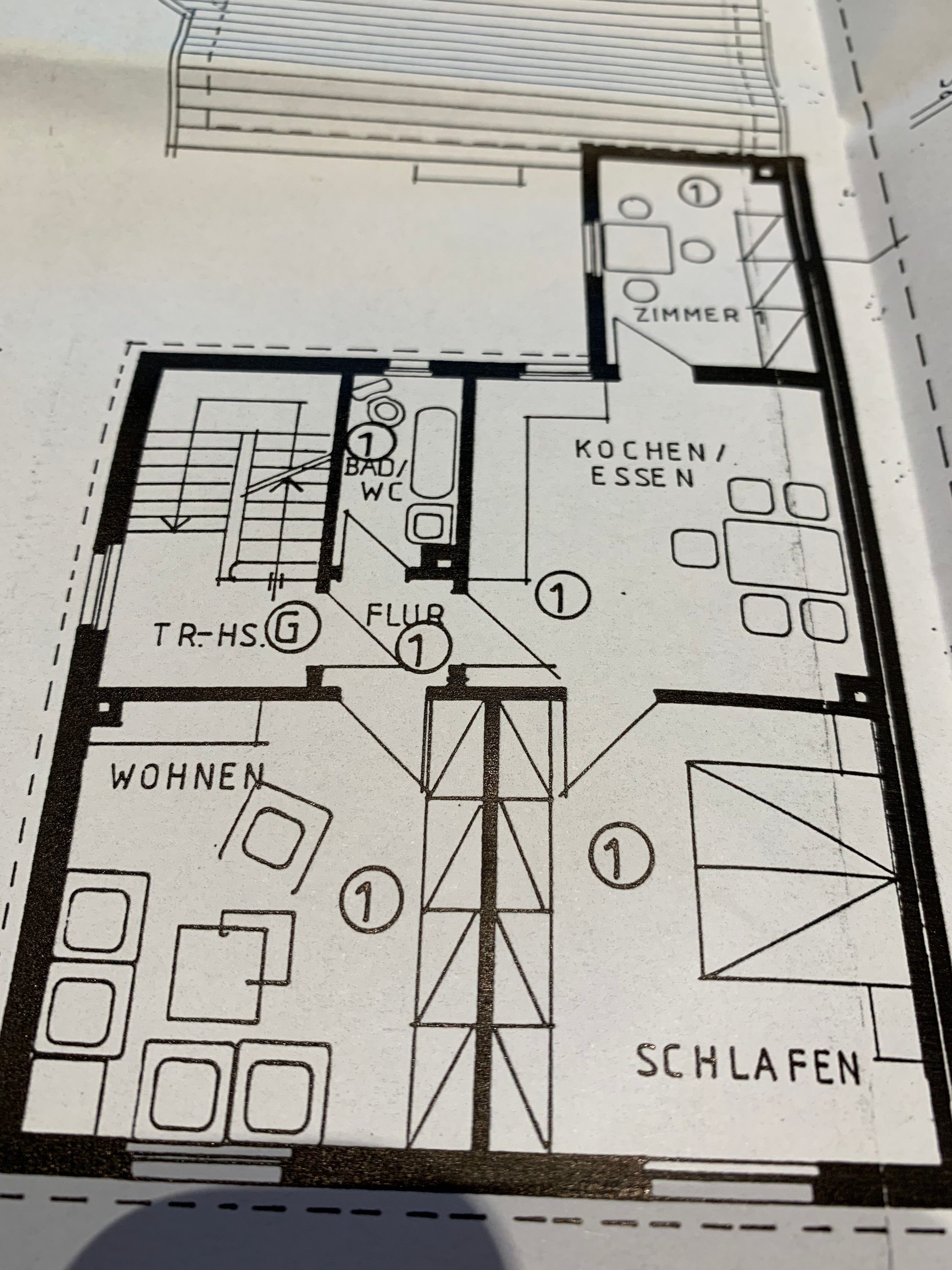 Wohnung zur Miete 550 € 3 Zimmer 66 m²<br/>Wohnfläche Aldenrade Duisburg 47179