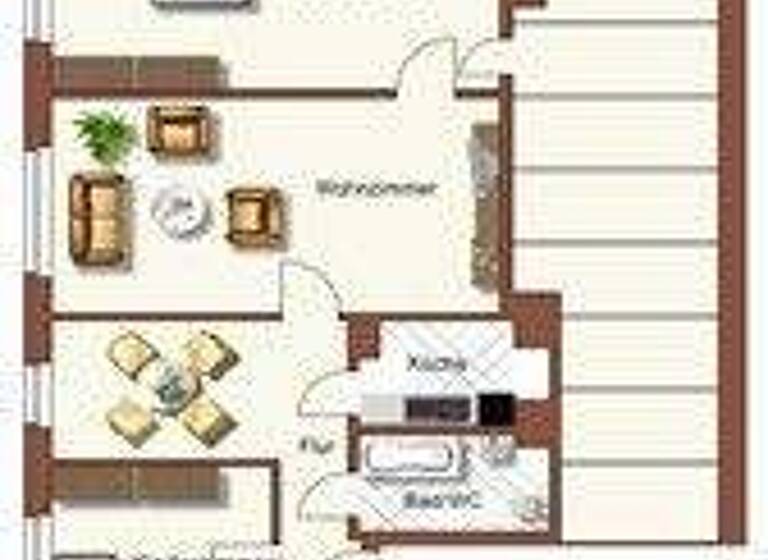 Wohnung zur Miete 427 € 3 Zimmer 70,6 m² Am kleinen Hain 16 Lübben Lübben (Spreewald) 15907