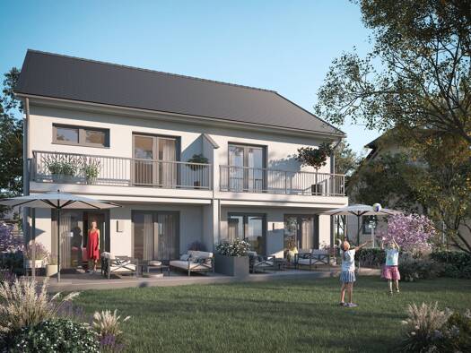 Doppelhaushälfte zum Kauf - Erstbezug provisionsfrei 1.175.000 € 5 Zimmer 152 m² 353 m² Grundstück Flurstraße 33 Eichenau 82223