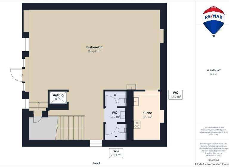 Restaurant zur Miete 1.500 € Ayl 54441