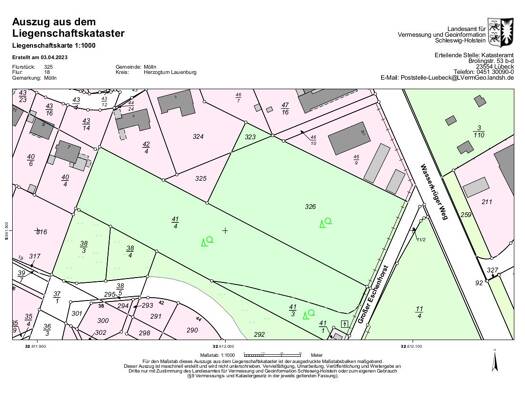 Grundstück zum Kauf provisionsfrei 470.000 € 4.714 m² Grundstück Großer Eschenhorst Mölln 23879