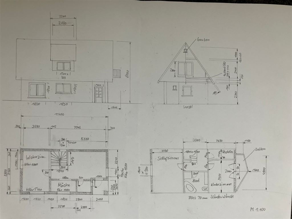 Einfamilienhaus zum Kauf 189.000 € 5 Zimmer 125 m²<br/>Wohnfläche 550 m²<br/>Grundstück Hennersdorf Augustusburg 09573