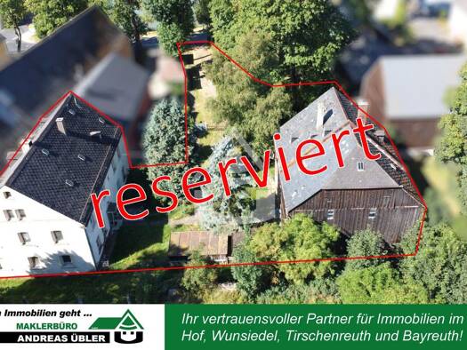 Einfamilienhaus zum Kauf 99.000 € 17 Zimmer 402 m² 2.911 m² Grundstück Holenbrunn Wunsiedel 95632