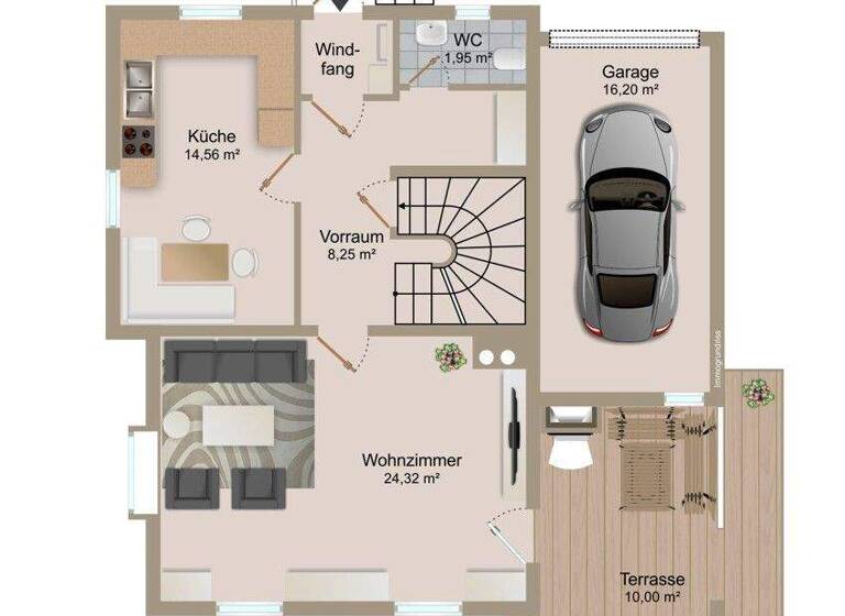 Doppelhaushälfte zum Kauf 698.900 € 8 Zimmer 226 m² 657 m² Grundstück Viktring 9073
