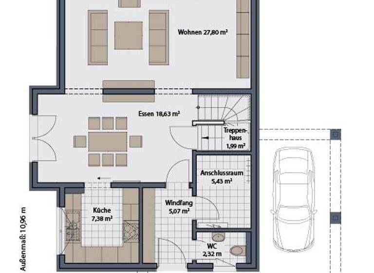 Einfamilienhaus zum Kauf provisionsfrei 506.784 € 4 Zimmer 136 m² 799 m² Grundstück Tilzow Bergen auf Rügen 18528