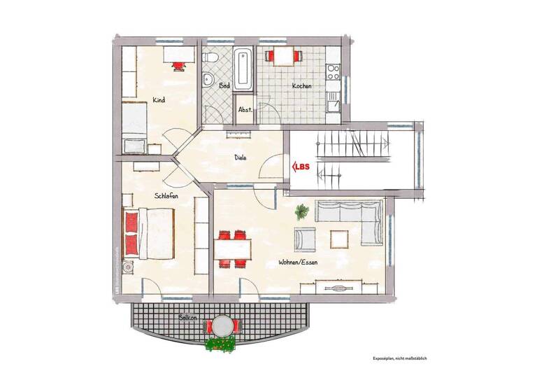 Wohnung zum Kauf 249.000 € 3 Zimmer 78 m² Schuckenbaum Leopoldshöhe 33818
