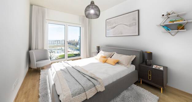 Wohnung zur Miete - Neubau 1.680 € 2 Zimmer 73,1 m² 4. Geschoss frei ab sofort Rosa-Kempf-Straße 17 Aubing-Lochhausen-Langwied München 81249