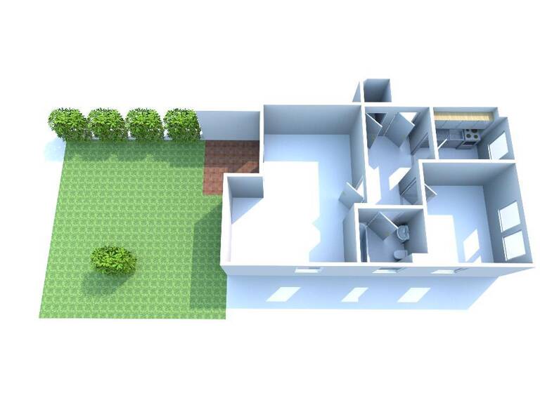 Wohnung zur Miete 395 € 2 Zimmer 56,7 m² Dr.-Külz-Straße 46 Altriesa Riesa 01589