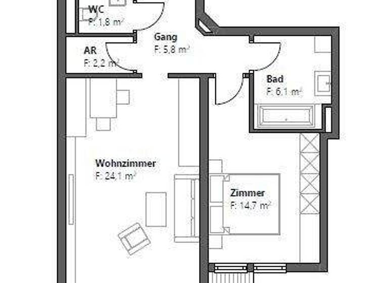 Wohnung zum Kauf 420.000 € 2 Zimmer 63,7 m² Hötting Innsbruck 6020
