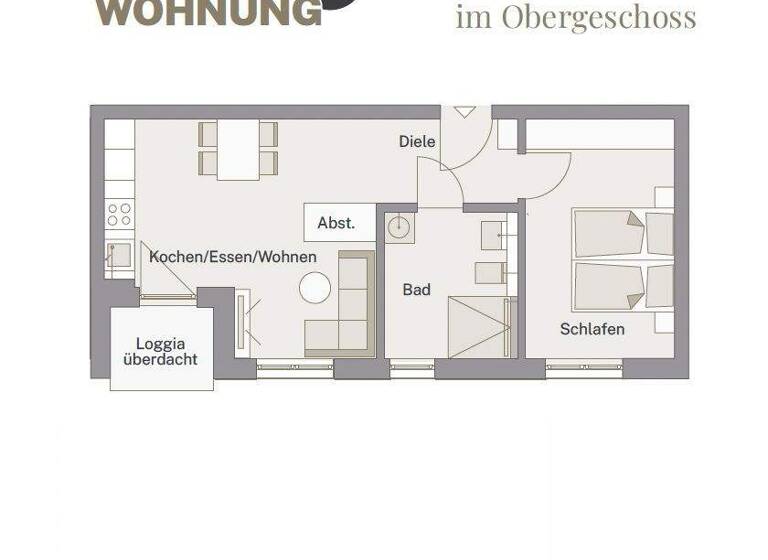 Wohnung zum Kauf - Erstbezug 277.500 € 2 Zimmer 47,1 m² 1. Geschoss Neumarkt Neumarkt in der Oberpfalz 92318