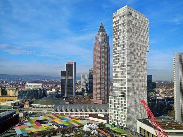 Wohnung zur Miete - Erstbezug 1.500 € 2 Zimmer 49,9 m² Europa-Allee Gallus Innenstadt I 60327