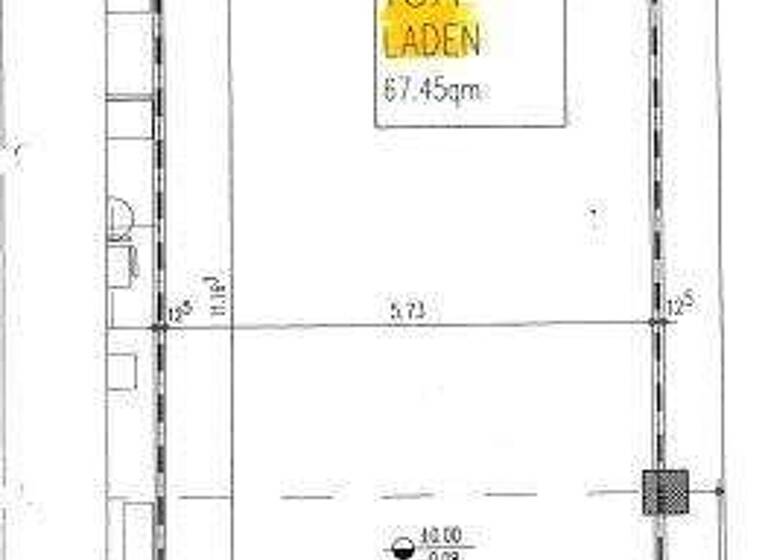 Ladenfläche zur Miete provisionsfrei 19,80 € 67,5 m² Verkaufsfläche Melchendorf Erfurt 99097