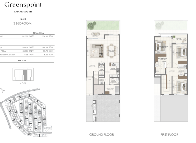 Stadthaus zum Kauf provisionsfrei 839.500 € 4 Zimmer 224,6 m² 224,6 m² Grundstück Dubai