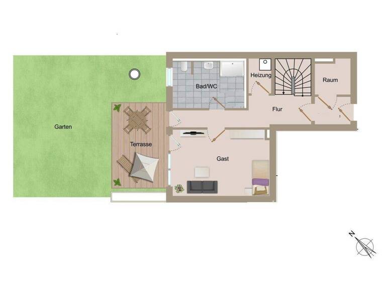 Reihenmittelhaus zum Kauf - Erstbezug provisionsfrei 868.000 € 5 Zimmer 179,6 m² 293 m² Grundstück Neureut Karlsruhe / Neureut 76149