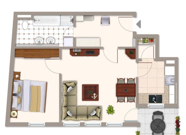 Wohnung zum Kauf 315.000 € 2 Zimmer 65,5 m² frei ab 01.04.2026 Innenstadt Trier 54290