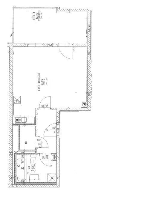 Wohnung zur Miete 700 € 1 Zimmer 36 m²<br/>Wohnfläche 5.<br/>Geschoss Nußdorfer Lände Wien 1190