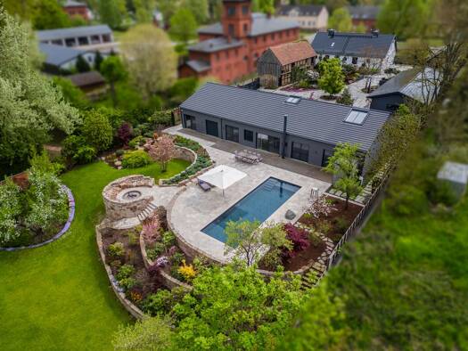 Einfamilienhaus zum Kauf 2.990.000 € 12 Zimmer 540 m² 4.500 m² Grundstück Groß Behnitz Nauen OT Groß Behnitz 14641