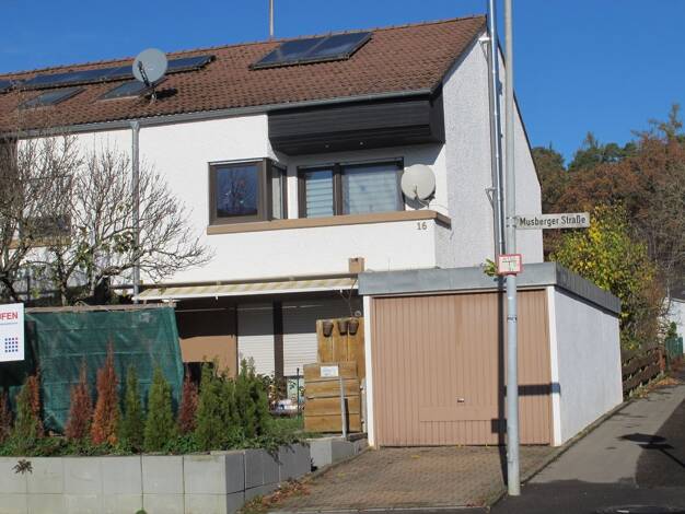 Reihenendhaus zum Kauf 465.000 € 4 Zimmer 108 m² 233 m² Grundstück frei ab 01.01.2026 Musberger Straße 16 Steinenbronn 71144