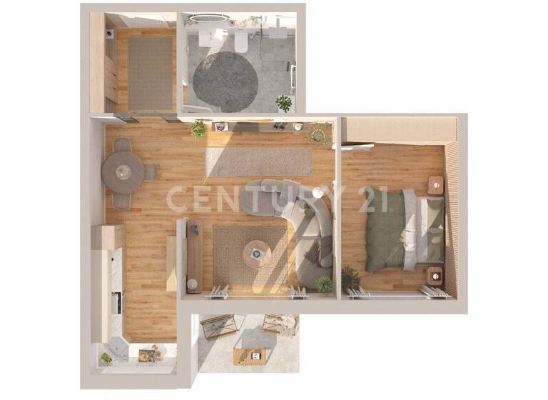 Wohnung zum Kauf - Erstbezug 379.000 € 2 Zimmer 64,5 m² 1. Geschoss Wiesbaden 65197