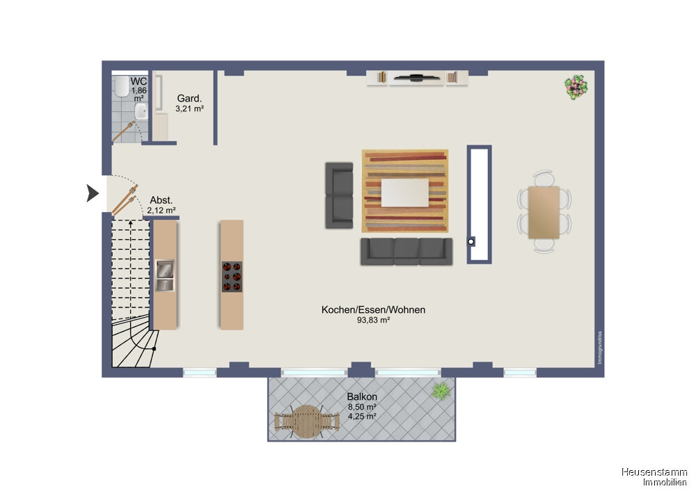 Maisonette zur Miete 1.750 € 4,5 Zimmer 175 m²<br/>Wohnfläche 1.<br/>Geschoss Rembrücken Heusenstamm / Rembrücken 63150