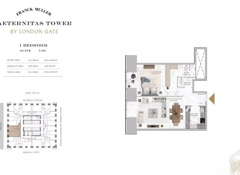 Studio zum Kauf provisionsfrei 530.000 € Dubai