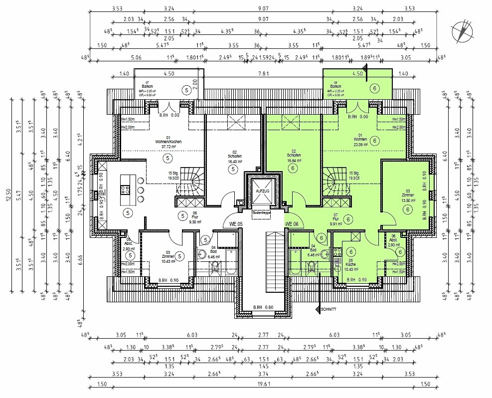 Wohnung zum Kauf 543.000 € 4 Zimmer 108,6 m²<br/>Wohnfläche EG<br/>Geschoss Uetersen 25436