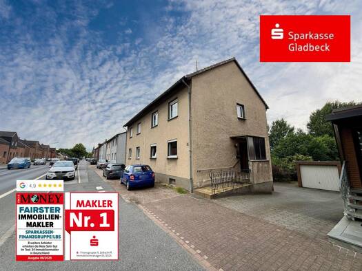 Doppelhaushälfte zum Kauf 240.000 € 4 Zimmer 92 m² 548 m² Grundstück Feldmark Dorsten 46282