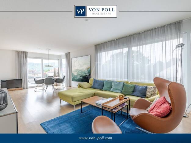 Penthouse zur Miete 1.800 € 4 Zimmer 152,5 m² 4. Geschoss Durlach Durlach 76227