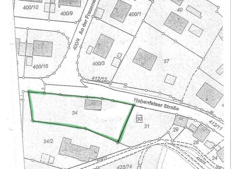 Grundstück zum Kauf provisionsfrei 155.000 € 1.572 m² Grundstück frei ab sofort Hohenfelser Straße 27 Rohrbach Kallmünz 93183